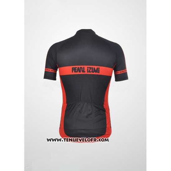 2011 Maillot Ciclismo Pearl Izumi Noir et Rouge Manches Courtes et Cuissard